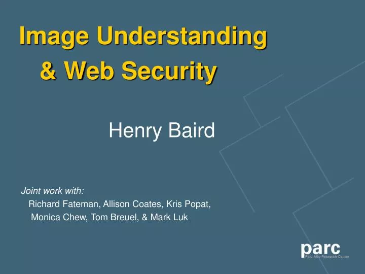 image understanding web security