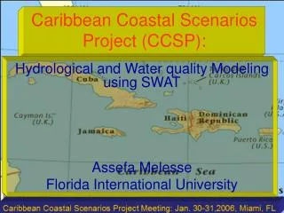 Caribbean Coastal Scenarios Project (CCSP):