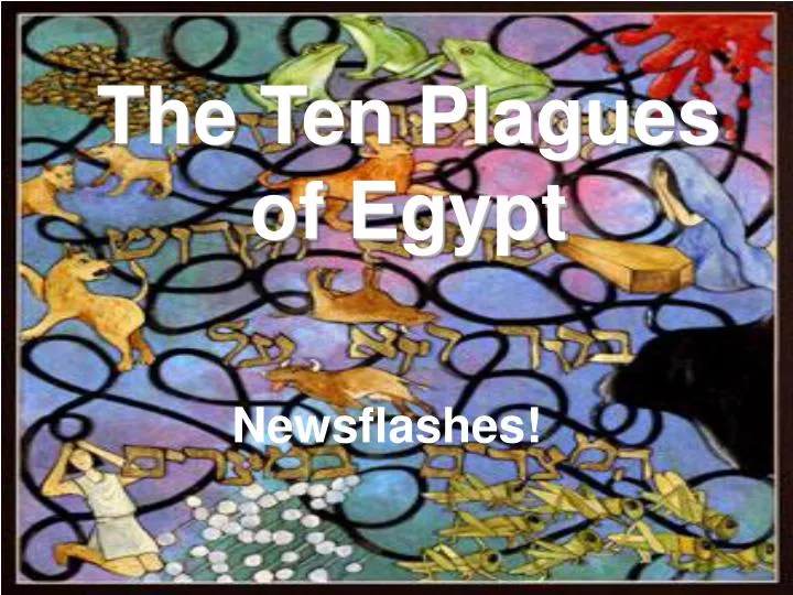 the ten plagues of egypt