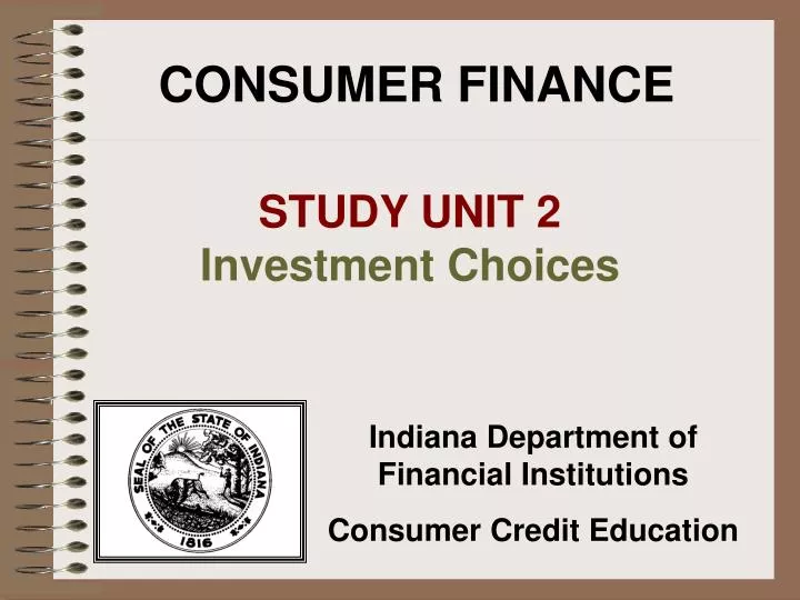 consumer finance