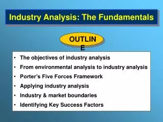 Industry Analysis: The Fundamentals