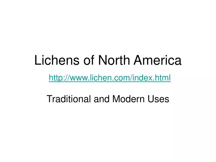lichens of north america http www lichen com index html
