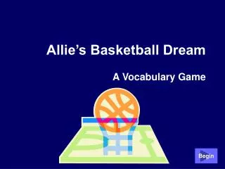 Allie’s Basketball Dream