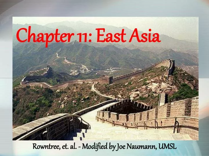 chapter 11 east asia