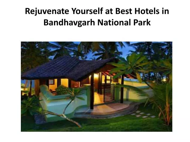 rejuvenate yourself at best hotels in bandhavgarh national park