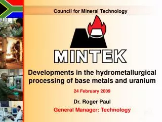 Council for Mineral Technology
