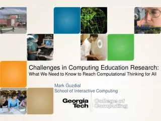 Challenges in Computing Education Research: What We Need to Know to Reach Computational Thinking for All