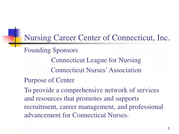 nursing career center of connecticut inc