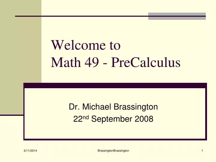welcome to math 49 precalculus