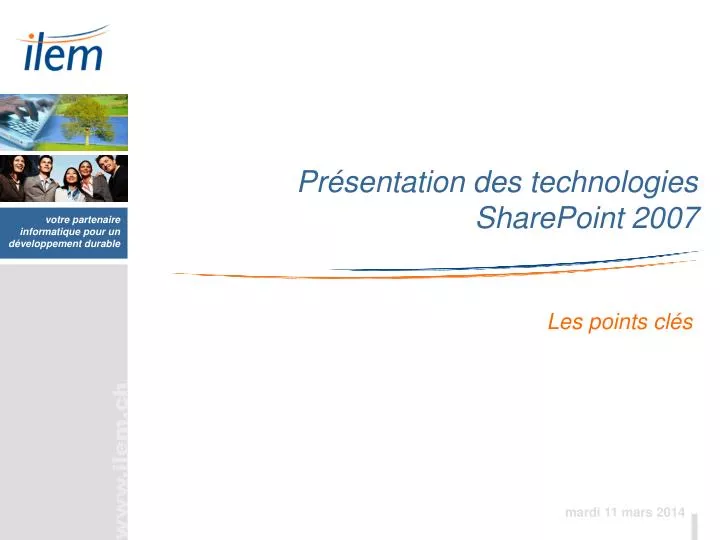 pr sentation des technologies sharepoint 2007