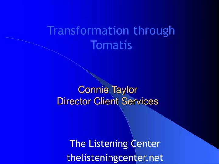 connie taylor director client services