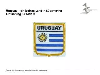 Uruguay – ein kleines Land in Südamerika Einführung für Kids 