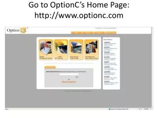 OptionC Home