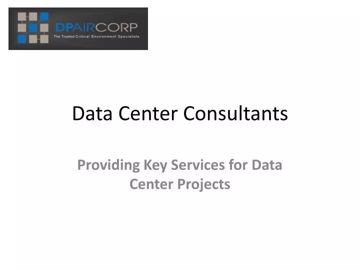 data center consultants