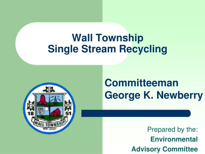 wall township single stream recycling
