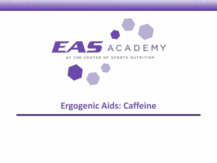 ergogenic aids caffeine