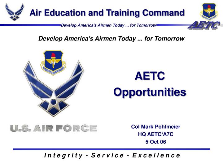 official air force powerpoint template