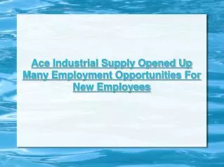 Ace Industrial Supply - Burbank