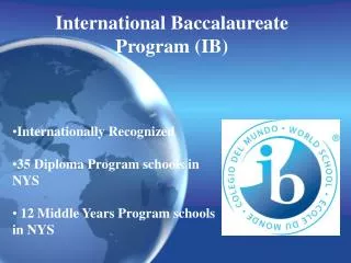 International Baccalaureate Program (IB)