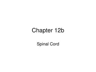 Chapter 12b