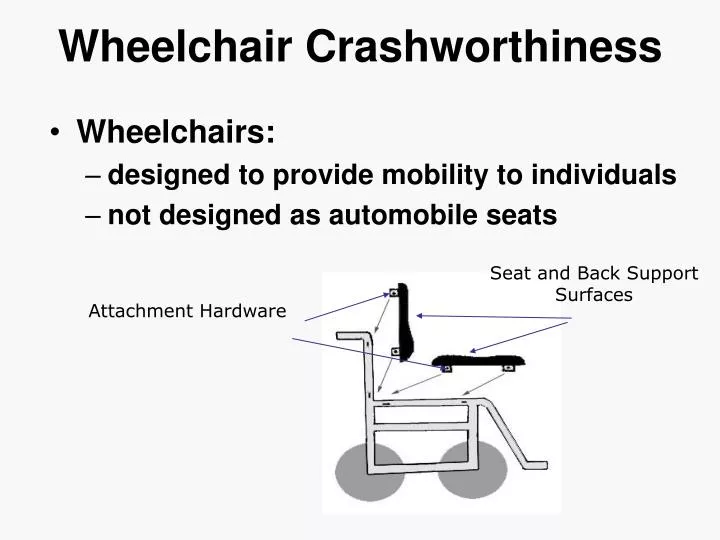 wheelchair crashworthiness
