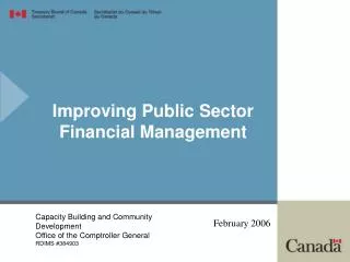 Improving Public Sector Financial Management