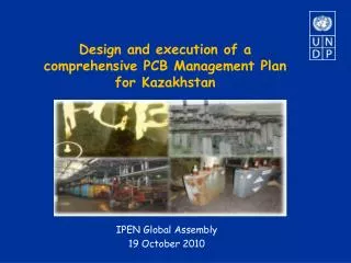 Design and execution of a comprehensive PCB Management Plan for Kazakhstan