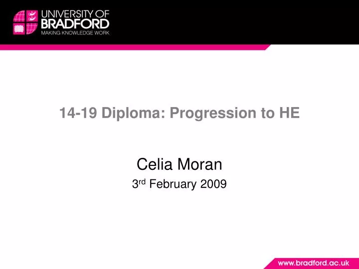 14 19 diploma progression to he