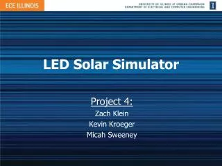 LED Solar Simulator