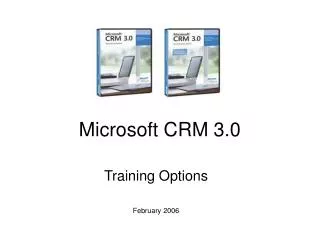 Microsoft CRM 3.0