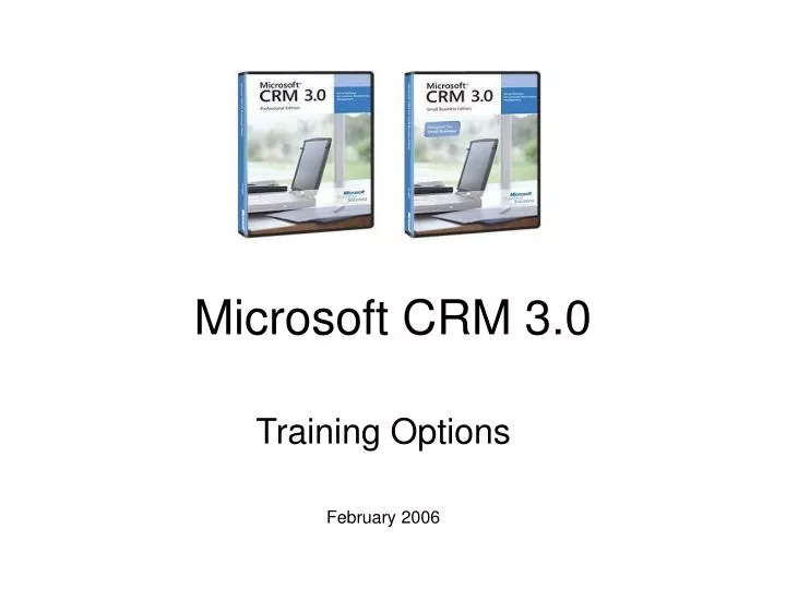 microsoft crm 3 0