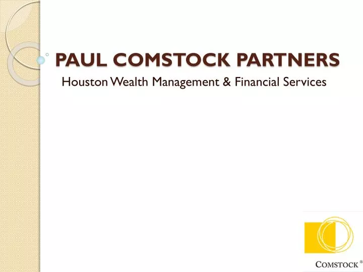 paul comstock partners
