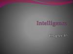 Intelligence Chapter 10