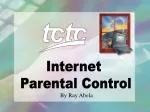 Internet Parental Control - slide 1
