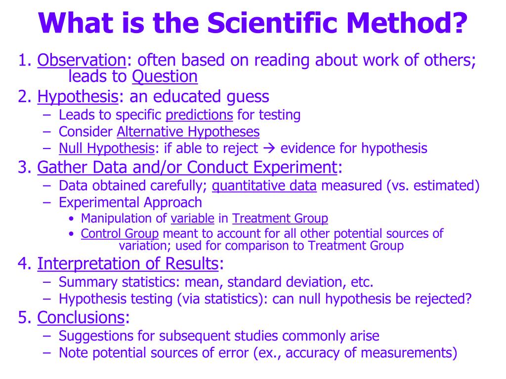 PPT - What is the Scientific Method? PowerPoint Presentation, free ...