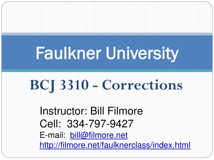 faulkner university