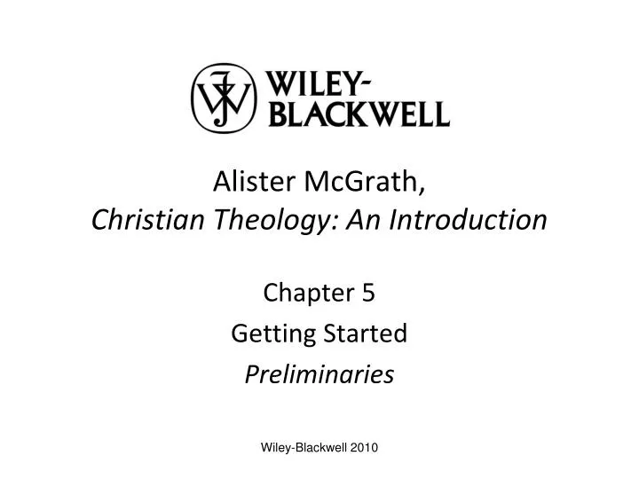 alister mcgrath christian theology an introduction