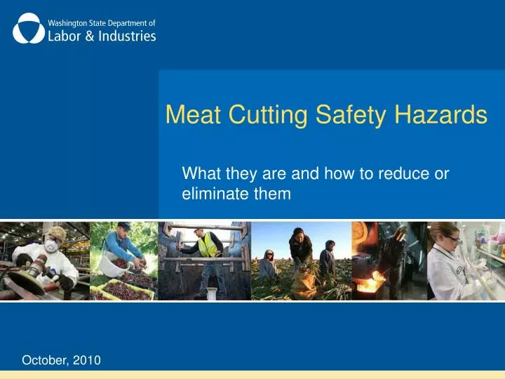 meat cutting safety hazards