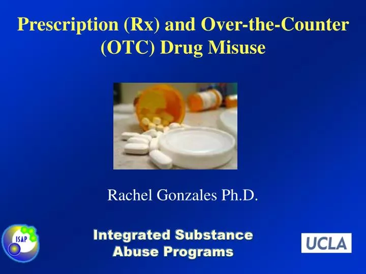 prescription rx and over the counter otc drug misuse