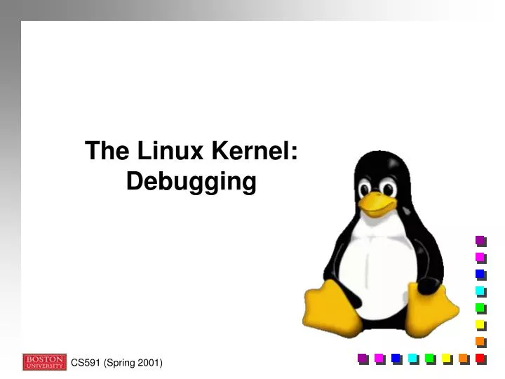 the linux kernel debugging