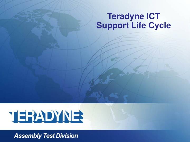 teradyne ict support life cycle