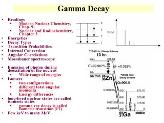 Gamma Decay