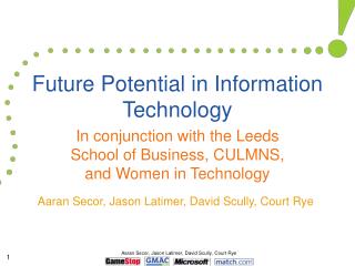 Future Potential in Information Technology