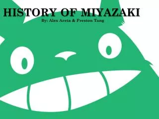history of miyazaki