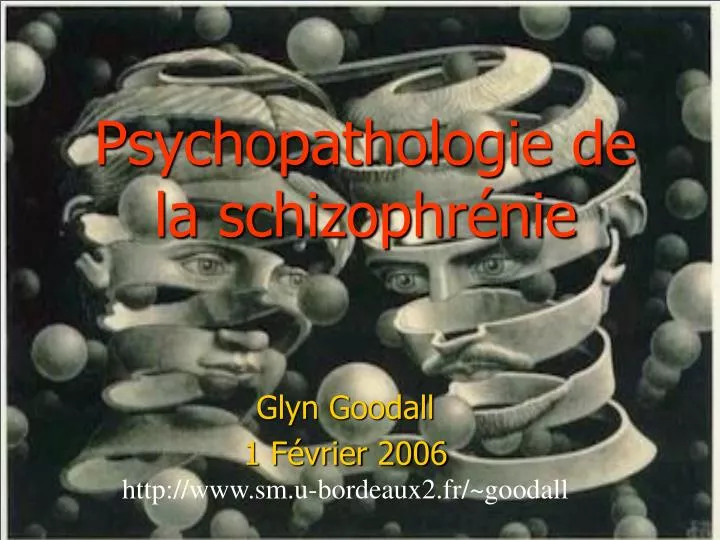 psychopathologie de la schizophr nie