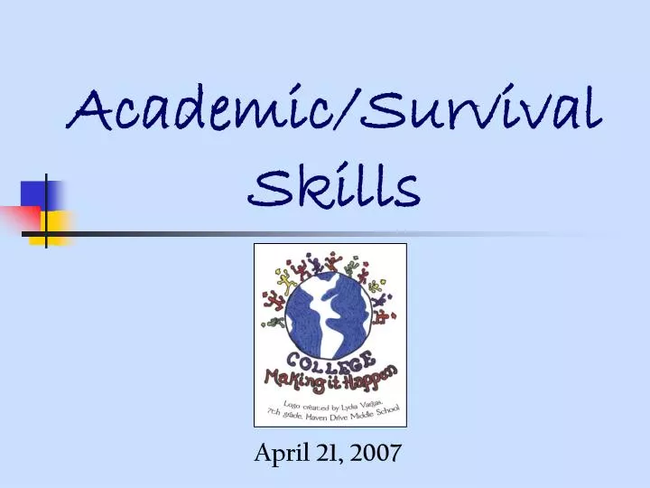 academic survival skills