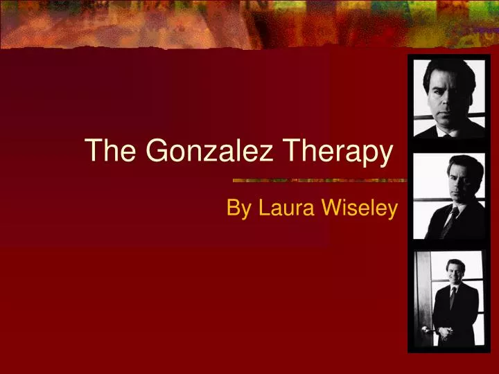 the gonzalez therapy