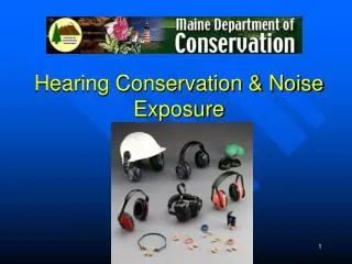 Hearing Conservation &amp; Noise Exposure