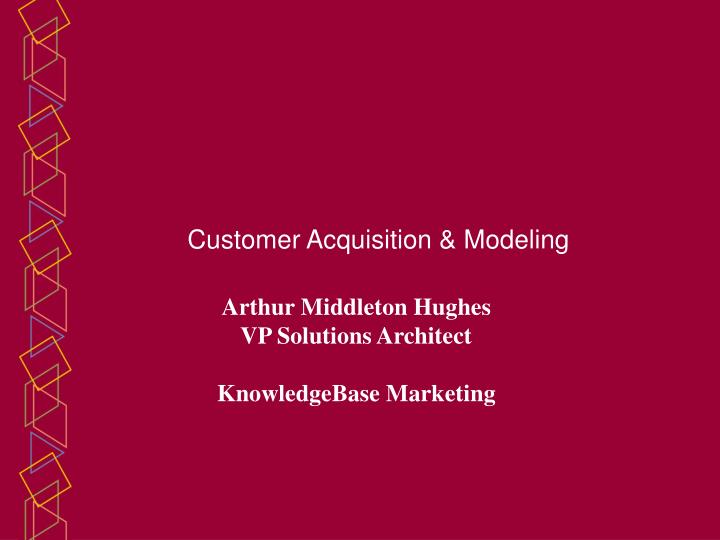 customer acquisition modeling