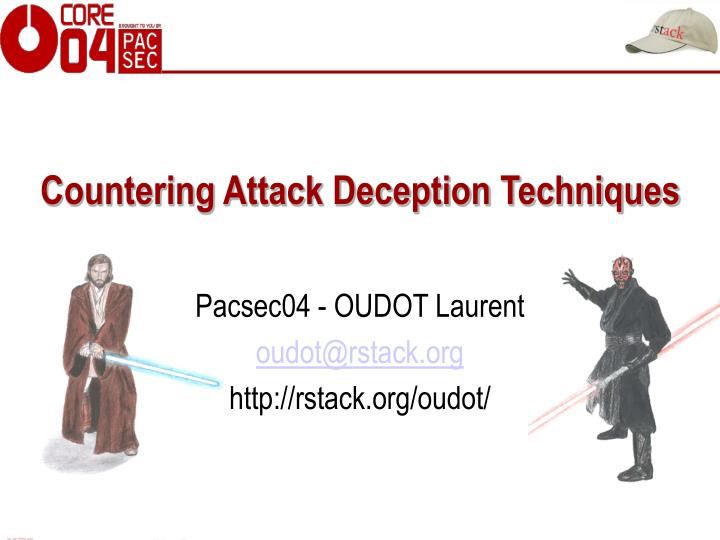 countering attack deception techniques